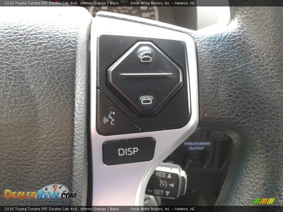 2016 Toyota Tundra SR5 Double Cab 4x4 Steering Wheel Photo #15