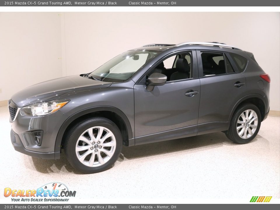 Meteor Gray Mica 2015 Mazda CX-5 Grand Touring AWD Photo #3