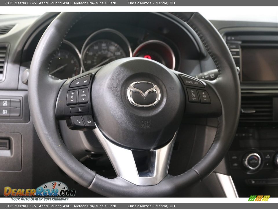 2015 Mazda CX-5 Grand Touring AWD Steering Wheel Photo #6