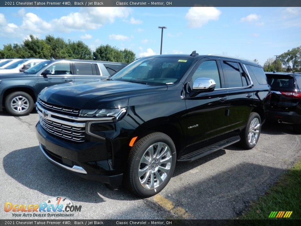 2021 Chevrolet Tahoe Premier 4WD Black / Jet Black Photo #1