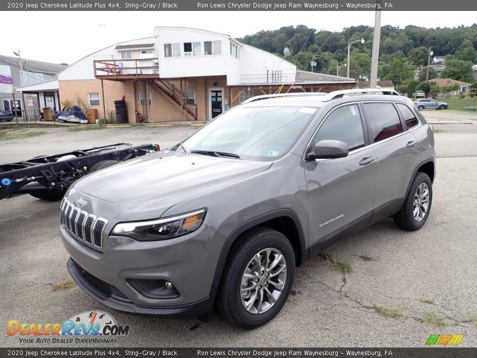 2020 Jeep Cherokee Latitude Plus 4x4 Sting-Gray / Black Photo #1