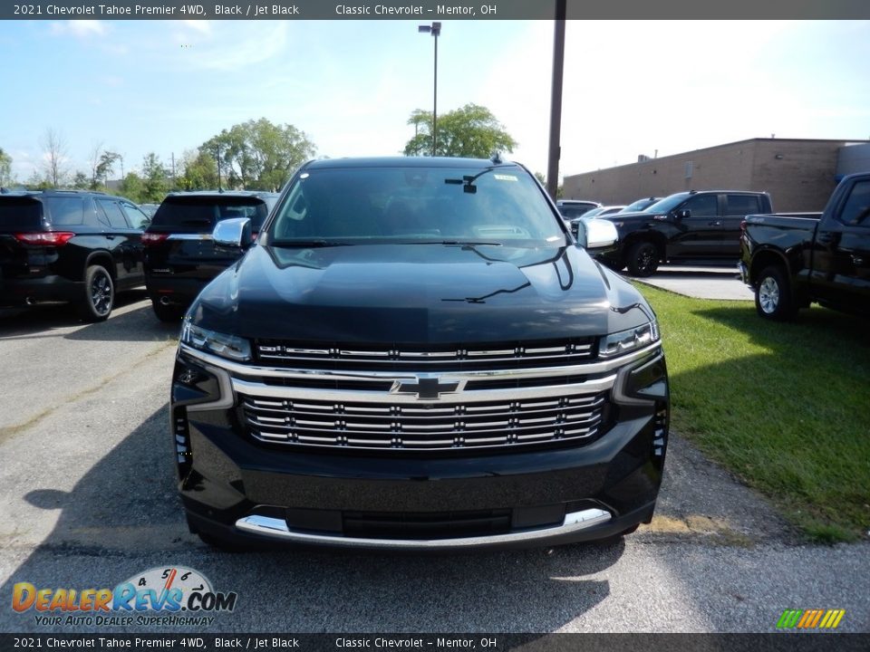 2021 Chevrolet Tahoe Premier 4WD Black / Jet Black Photo #2