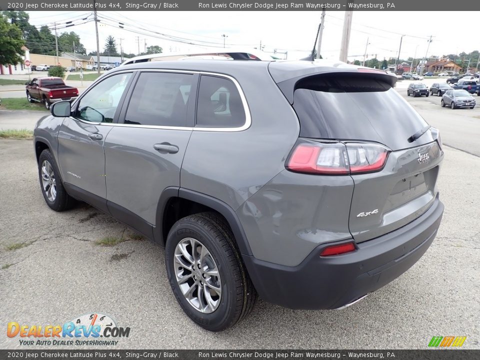 2020 Jeep Cherokee Latitude Plus 4x4 Sting-Gray / Black Photo #2