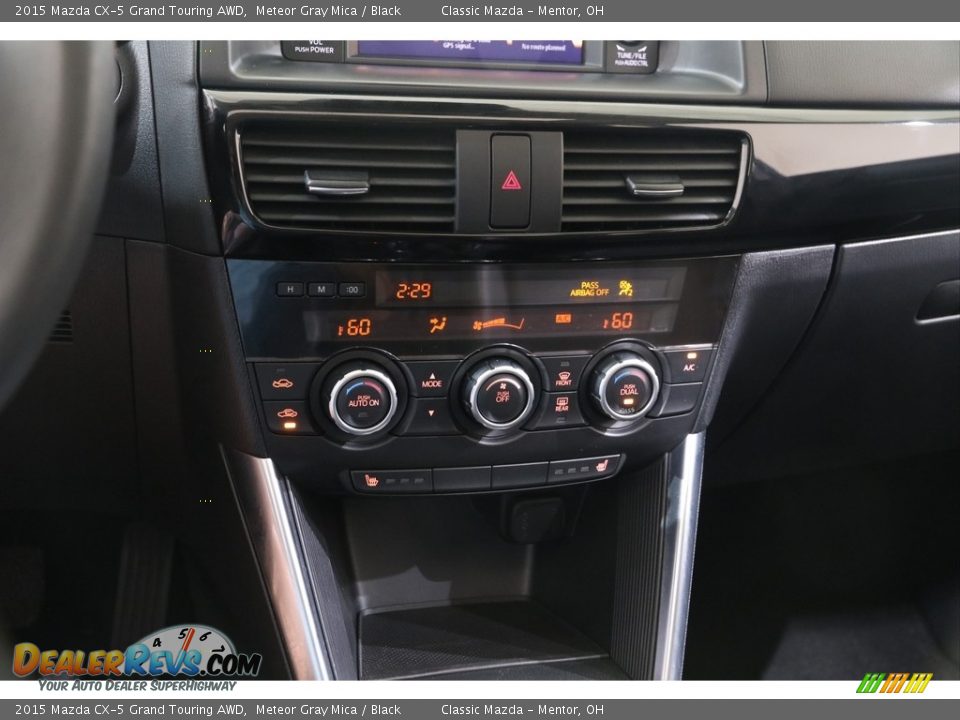 Controls of 2015 Mazda CX-5 Grand Touring AWD Photo #10