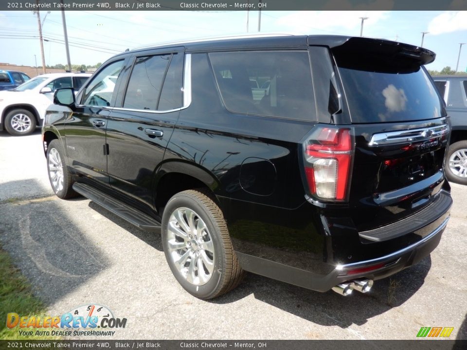 2021 Chevrolet Tahoe Premier 4WD Black / Jet Black Photo #5
