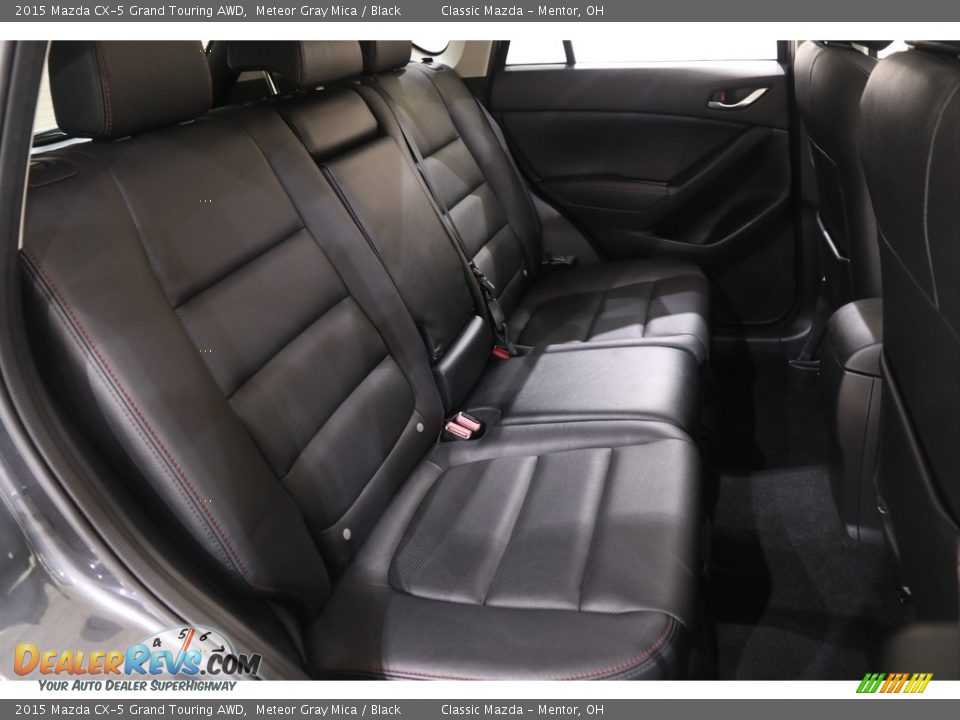 Rear Seat of 2015 Mazda CX-5 Grand Touring AWD Photo #13