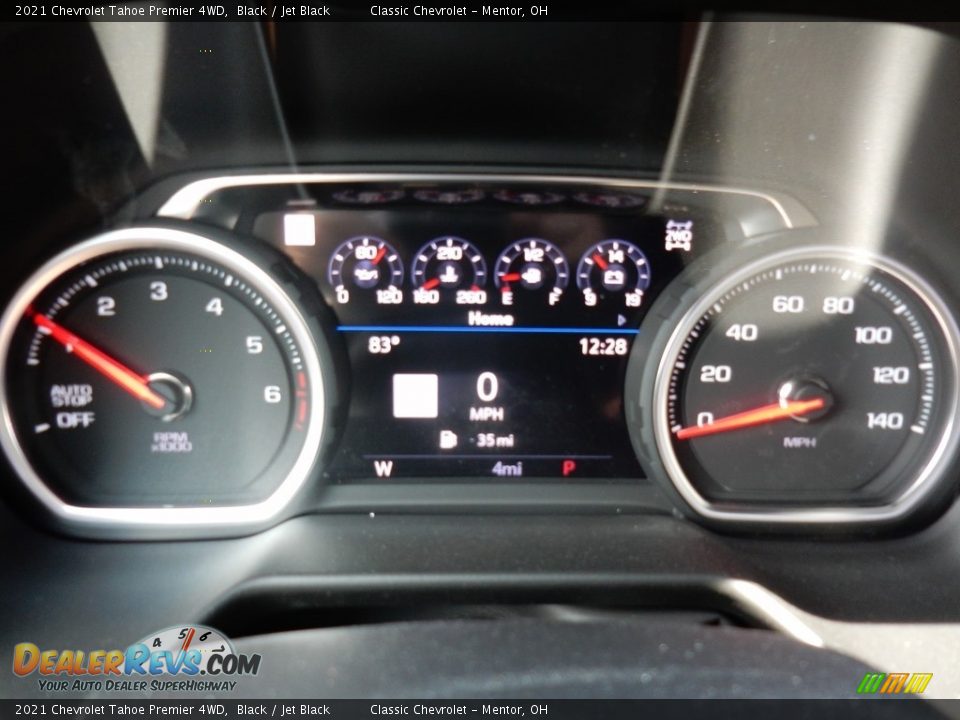 2021 Chevrolet Tahoe Premier 4WD Black / Jet Black Photo #8