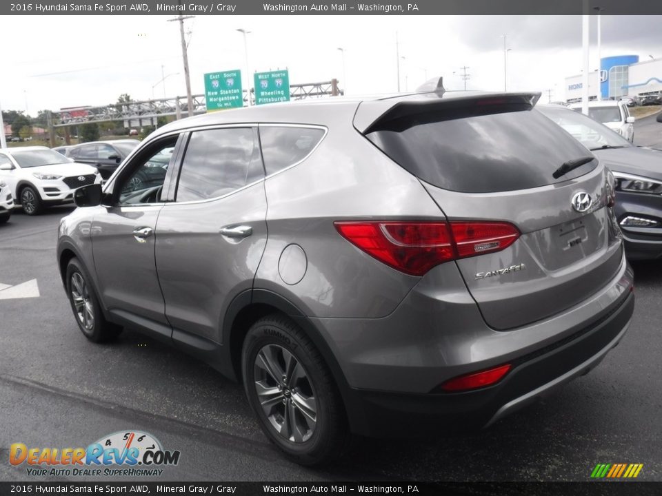 2016 Hyundai Santa Fe Sport AWD Mineral Gray / Gray Photo #7