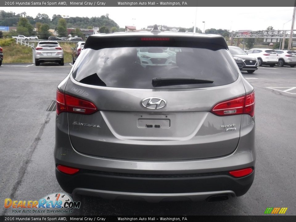 2016 Hyundai Santa Fe Sport AWD Mineral Gray / Gray Photo #8