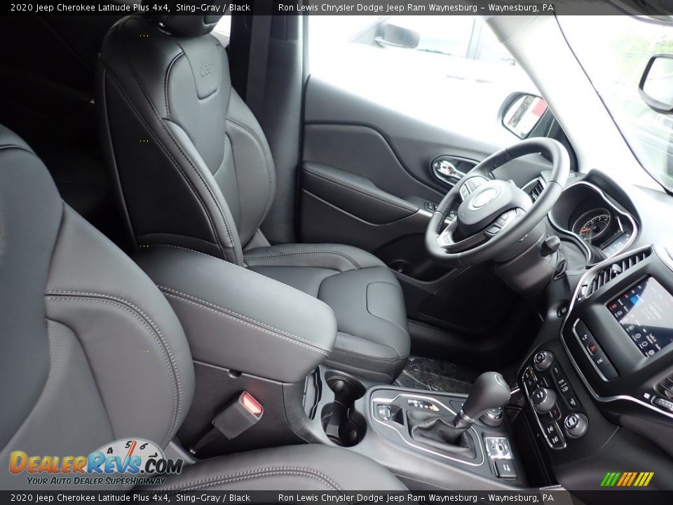 2020 Jeep Cherokee Latitude Plus 4x4 Sting-Gray / Black Photo #7