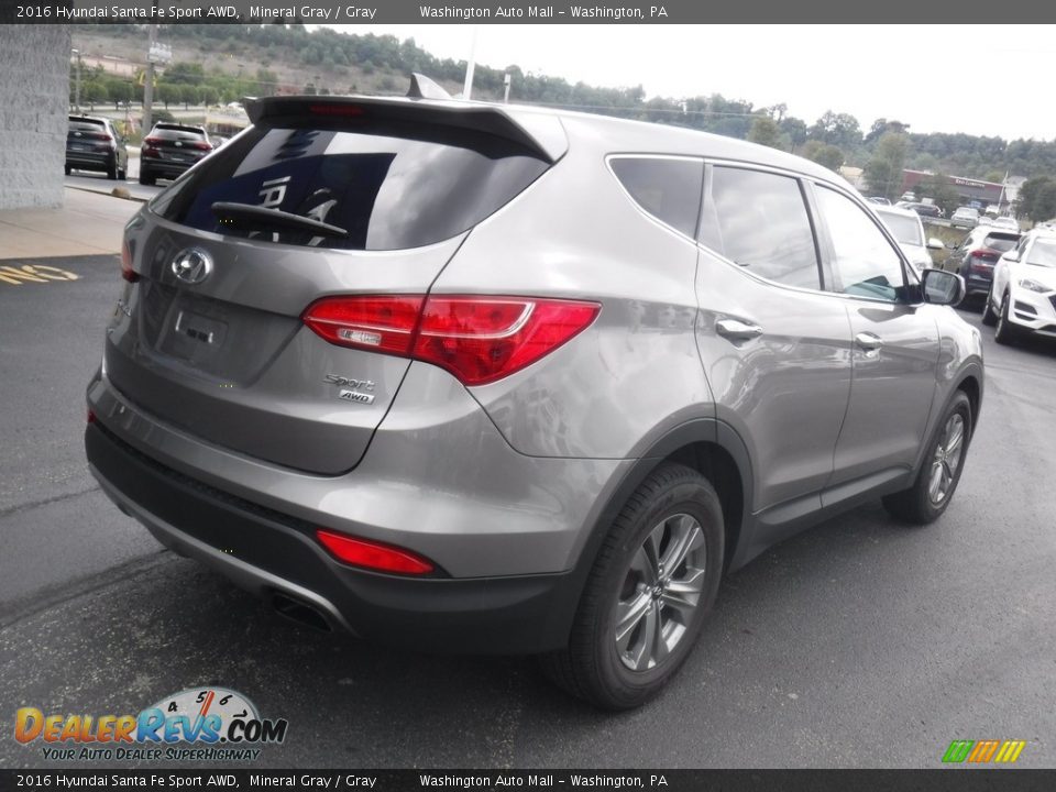 2016 Hyundai Santa Fe Sport AWD Mineral Gray / Gray Photo #9