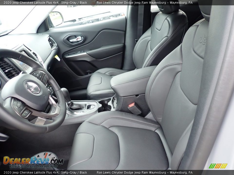 2020 Jeep Cherokee Latitude Plus 4x4 Sting-Gray / Black Photo #9