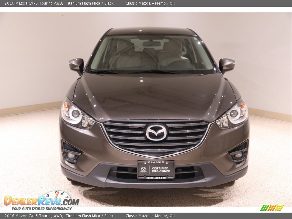 2016 Mazda CX-5 Touring AWD Titanium Flash Mica / Black Photo #2