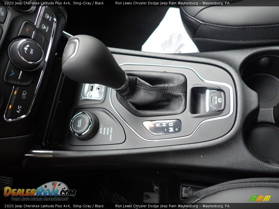 2020 Jeep Cherokee Latitude Plus 4x4 Sting-Gray / Black Photo #16