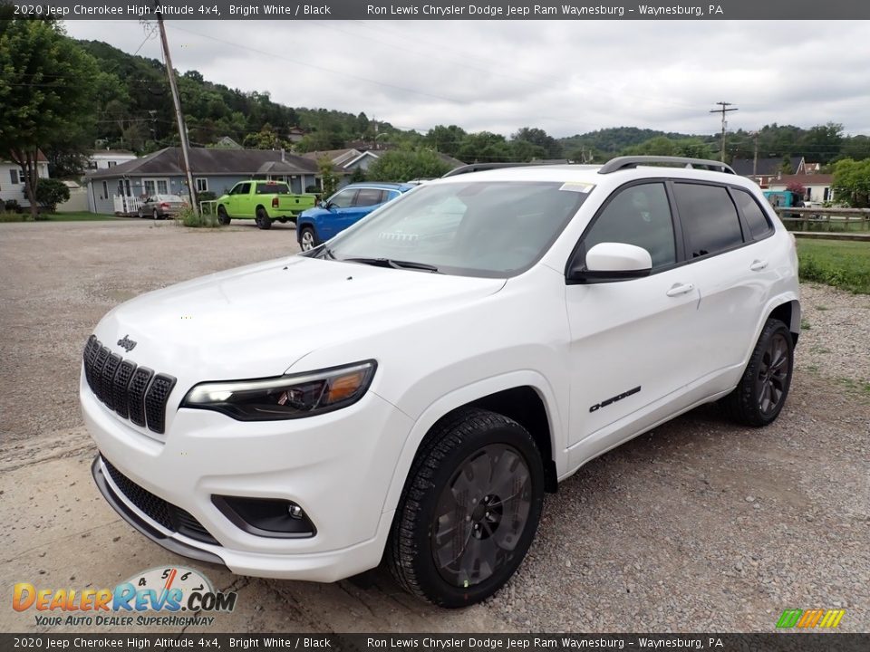 2020 Jeep Cherokee High Altitude 4x4 Bright White / Black Photo #1
