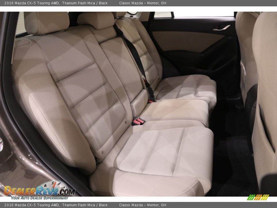 2016 Mazda CX-5 Touring AWD Titanium Flash Mica / Black Photo #12