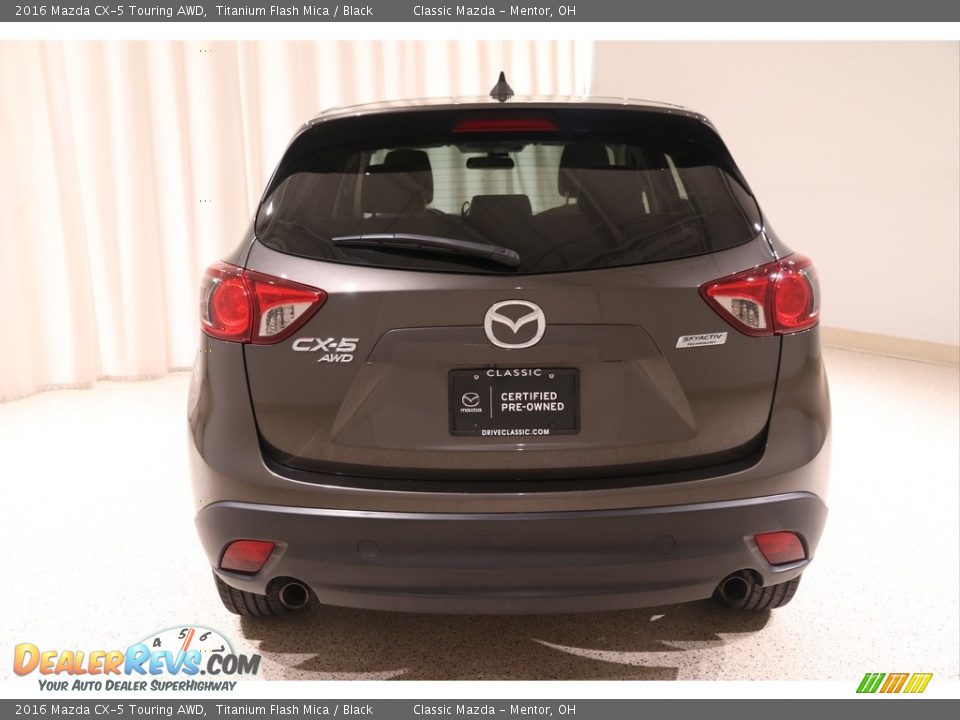 2016 Mazda CX-5 Touring AWD Titanium Flash Mica / Black Photo #14