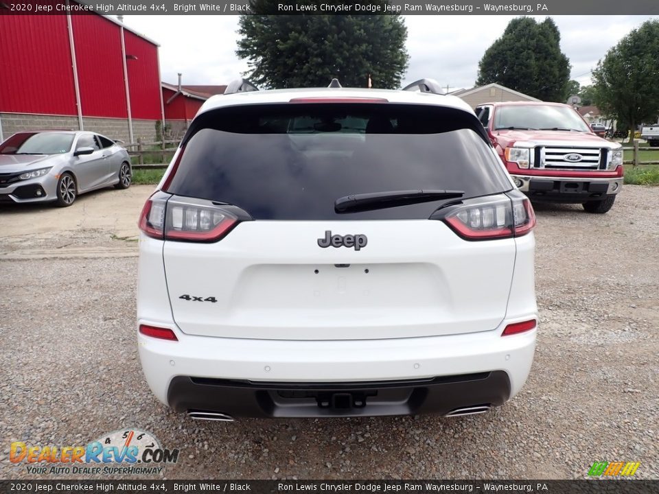 2020 Jeep Cherokee High Altitude 4x4 Bright White / Black Photo #4