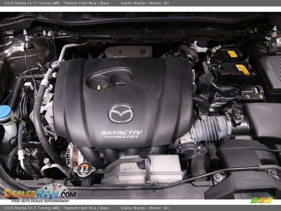 2016 Mazda CX-5 Touring AWD Titanium Flash Mica / Black Photo #15