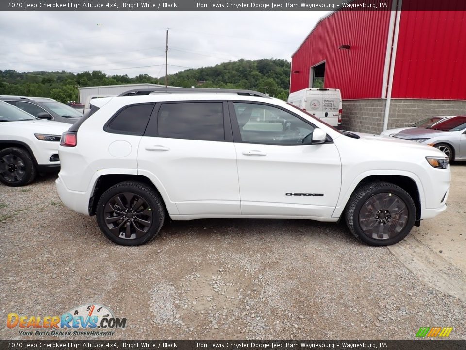2020 Jeep Cherokee High Altitude 4x4 Bright White / Black Photo #6