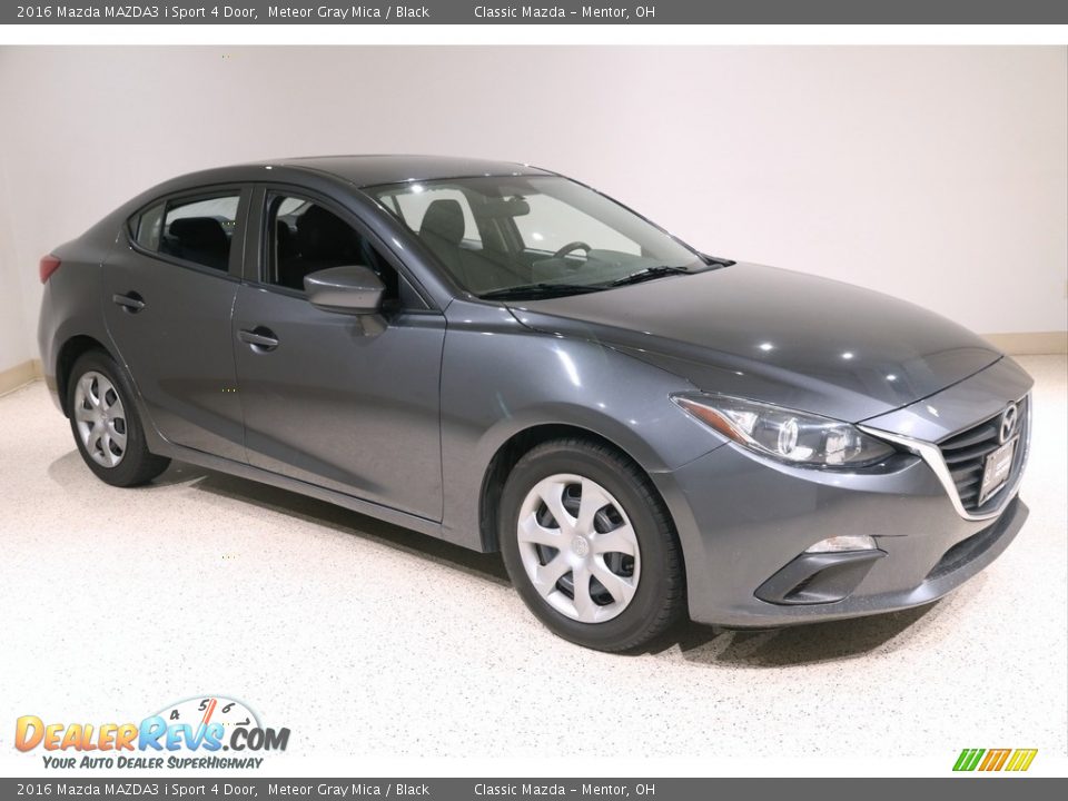 Meteor Gray Mica 2016 Mazda MAZDA3 i Sport 4 Door Photo #1