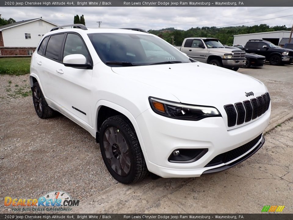 2020 Jeep Cherokee High Altitude 4x4 Bright White / Black Photo #7
