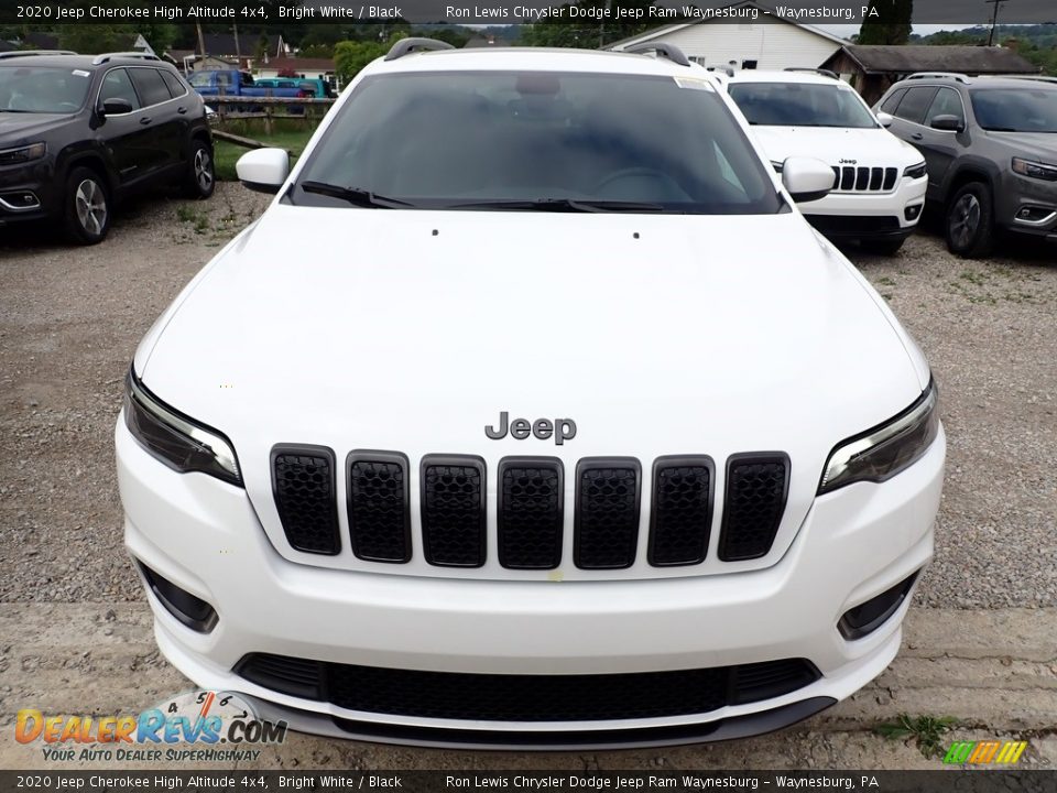 2020 Jeep Cherokee High Altitude 4x4 Bright White / Black Photo #8