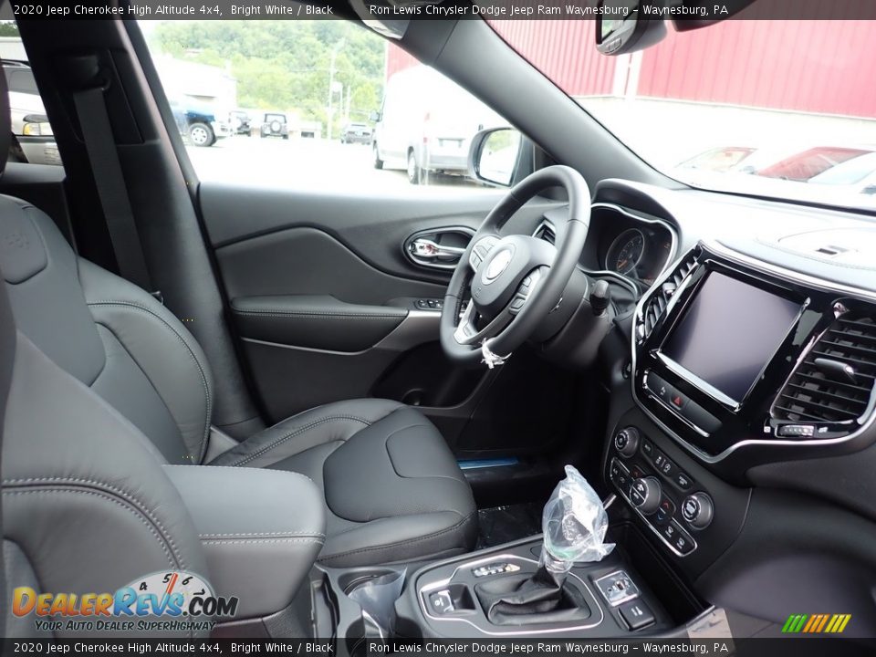 2020 Jeep Cherokee High Altitude 4x4 Bright White / Black Photo #10