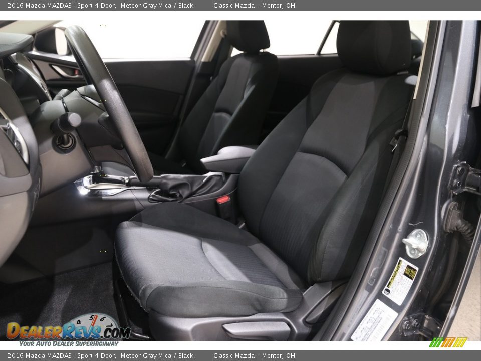 Front Seat of 2016 Mazda MAZDA3 i Sport 4 Door Photo #5