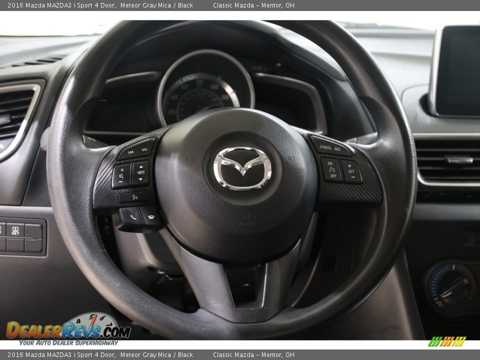 2016 Mazda MAZDA3 i Sport 4 Door Steering Wheel Photo #6