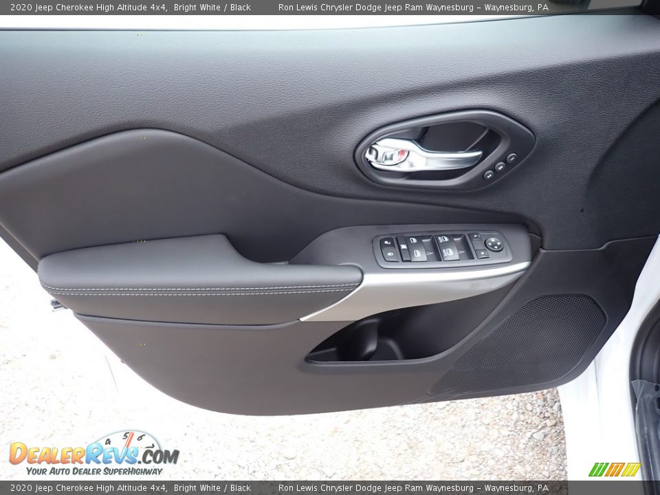 2020 Jeep Cherokee High Altitude 4x4 Bright White / Black Photo #12
