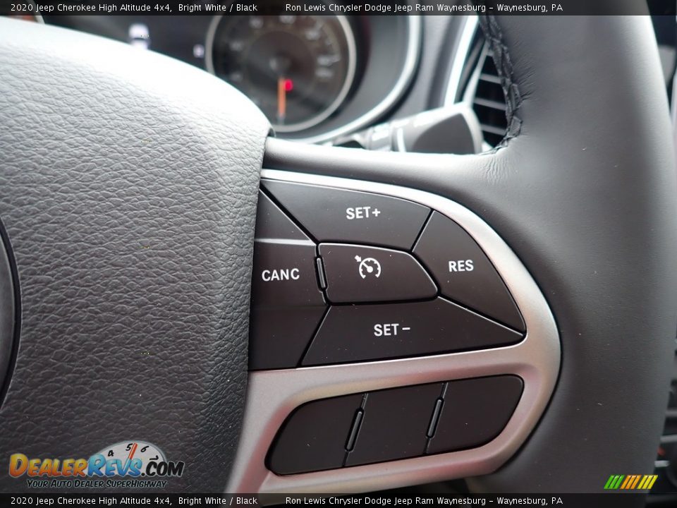 2020 Jeep Cherokee High Altitude 4x4 Bright White / Black Photo #15
