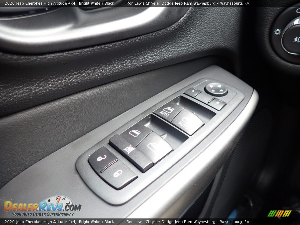 2020 Jeep Cherokee High Altitude 4x4 Bright White / Black Photo #17