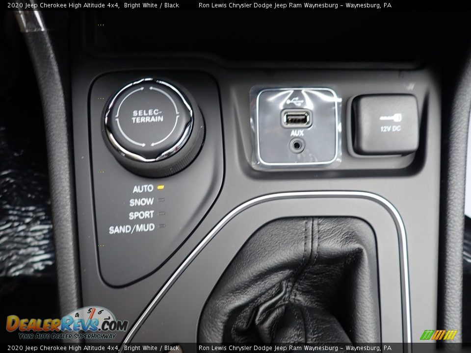 2020 Jeep Cherokee High Altitude 4x4 Bright White / Black Photo #19