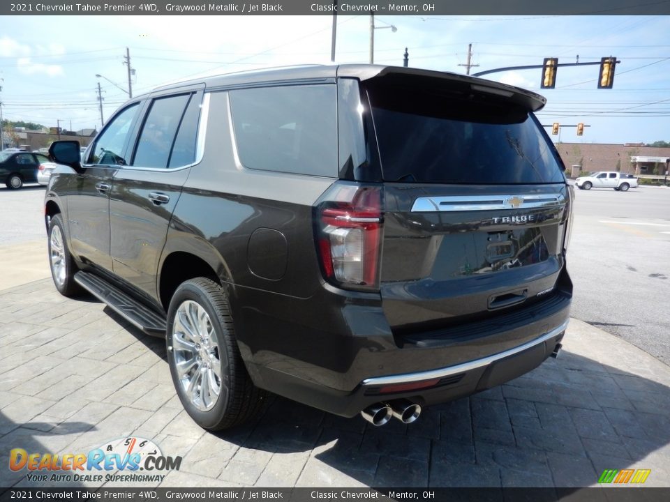 2021 Chevrolet Tahoe Premier 4WD Graywood Metallic / Jet Black Photo #6