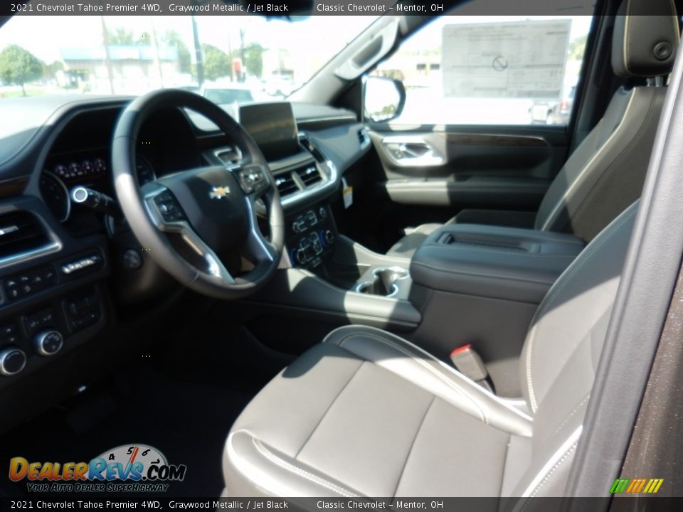 2021 Chevrolet Tahoe Premier 4WD Graywood Metallic / Jet Black Photo #8