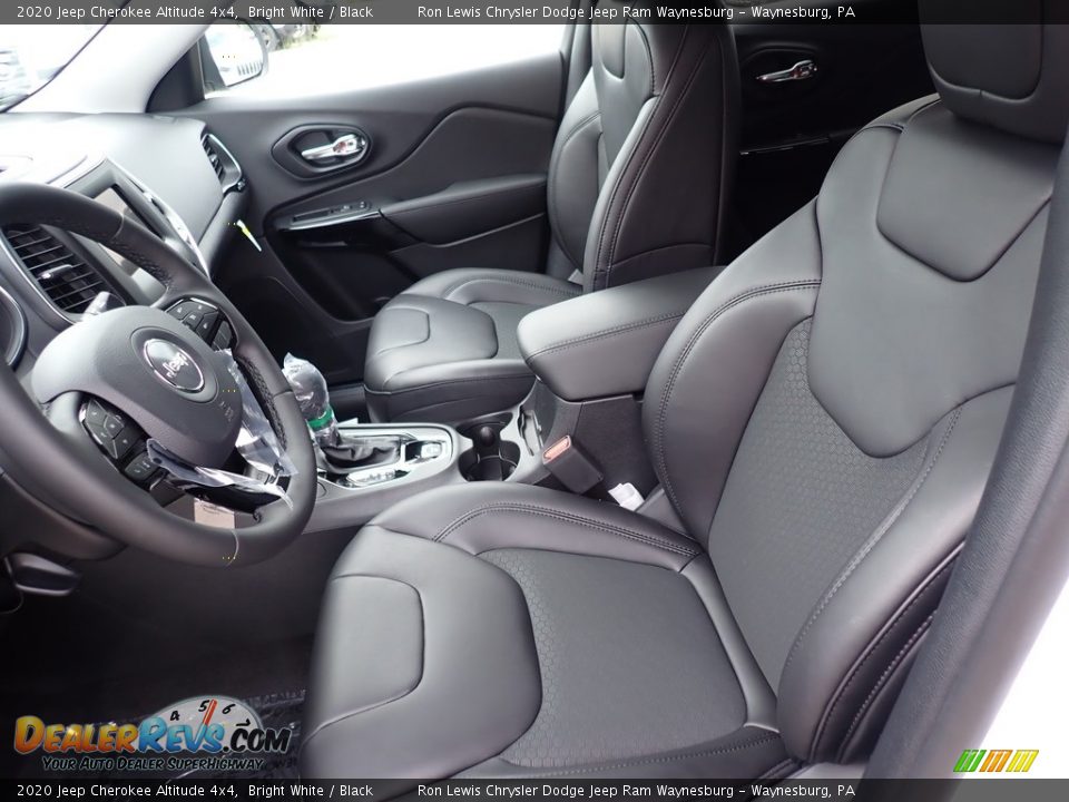 2020 Jeep Cherokee Altitude 4x4 Bright White / Black Photo #15