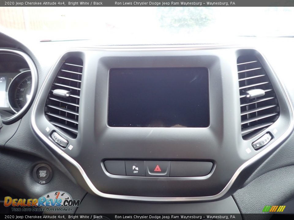 2020 Jeep Cherokee Altitude 4x4 Bright White / Black Photo #16