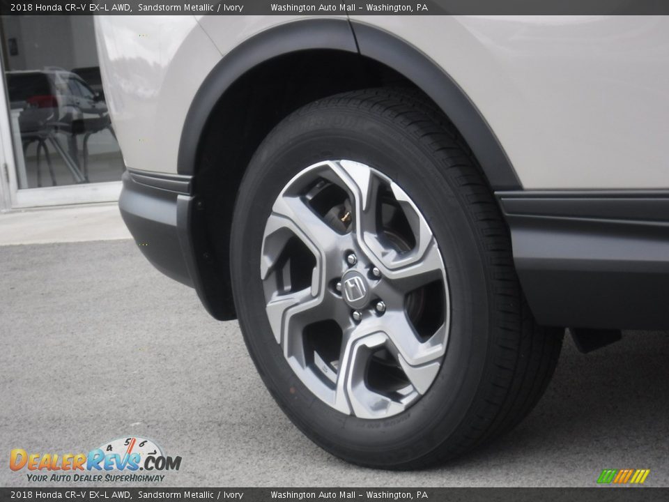 2018 Honda CR-V EX-L AWD Sandstorm Metallic / Ivory Photo #3