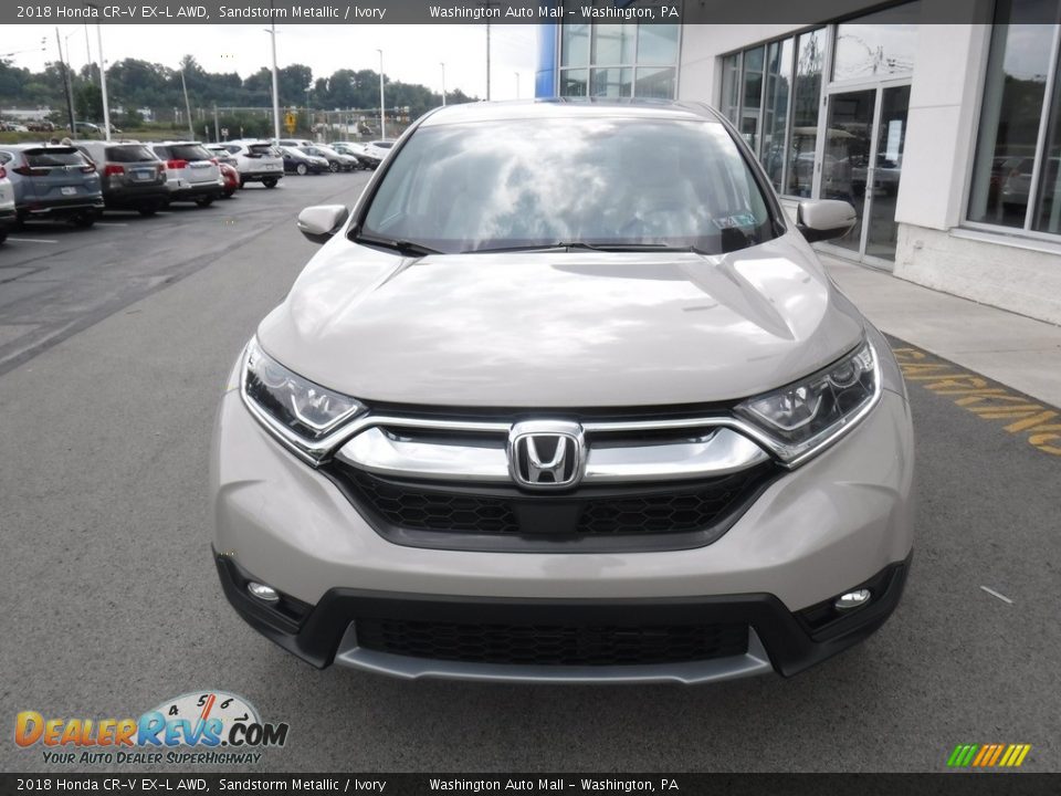 2018 Honda CR-V EX-L AWD Sandstorm Metallic / Ivory Photo #5