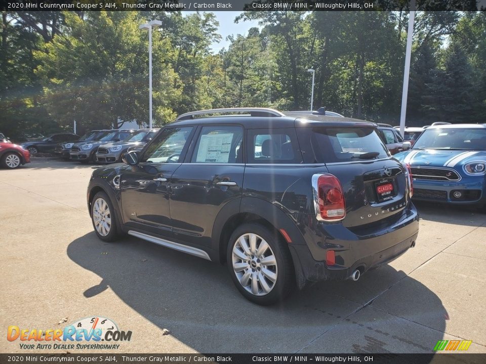 2020 Mini Countryman Cooper S All4 Thunder Gray Metallic / Carbon Black Photo #2