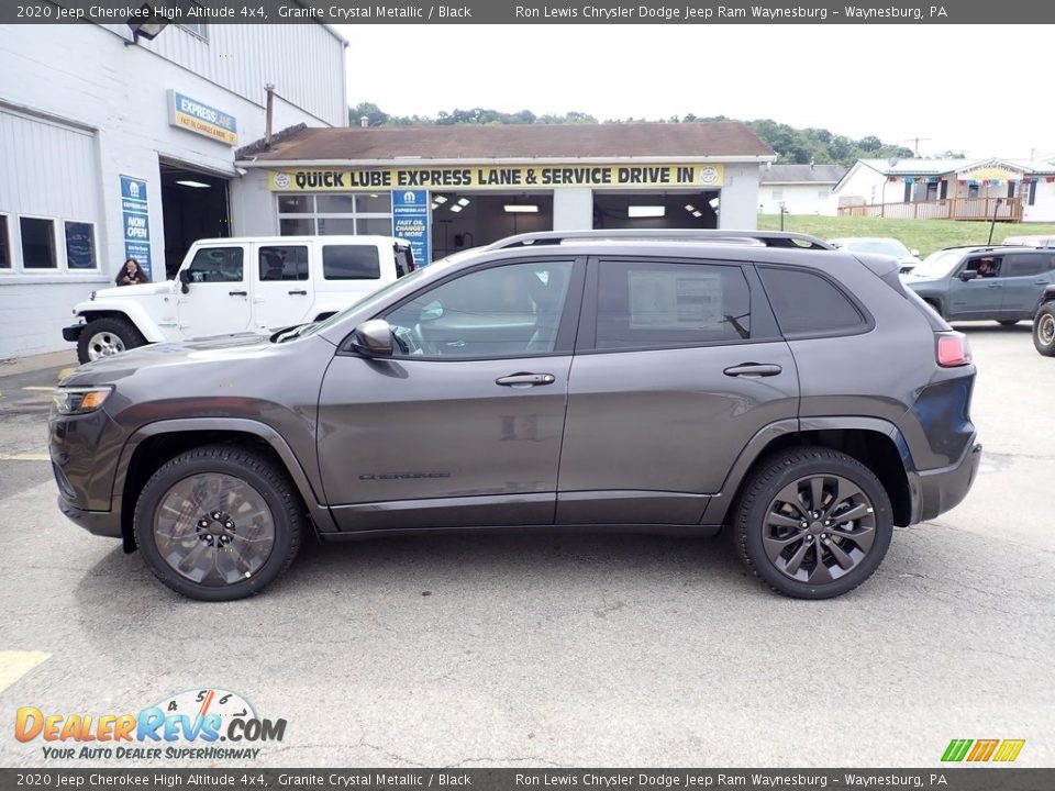 2020 Jeep Cherokee High Altitude 4x4 Granite Crystal Metallic / Black Photo #2