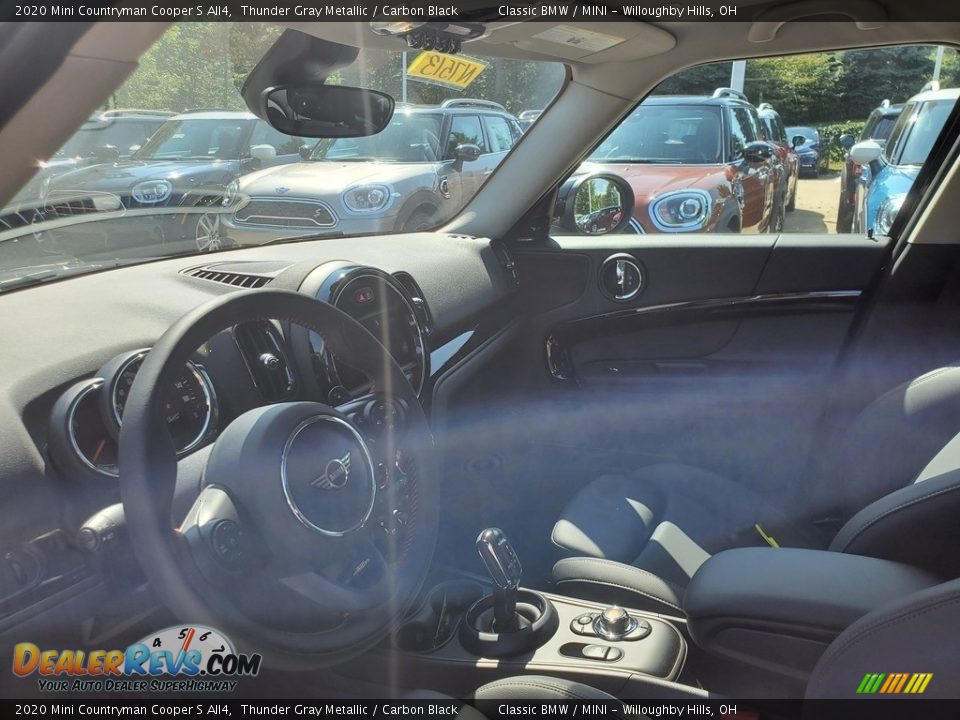 2020 Mini Countryman Cooper S All4 Thunder Gray Metallic / Carbon Black Photo #3