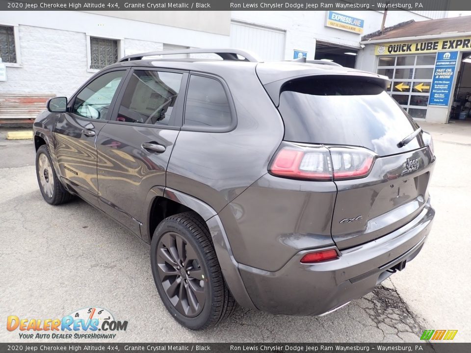 2020 Jeep Cherokee High Altitude 4x4 Granite Crystal Metallic / Black Photo #3