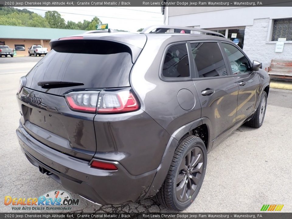 2020 Jeep Cherokee High Altitude 4x4 Granite Crystal Metallic / Black Photo #5