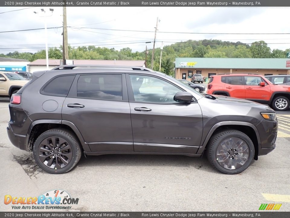2020 Jeep Cherokee High Altitude 4x4 Granite Crystal Metallic / Black Photo #6