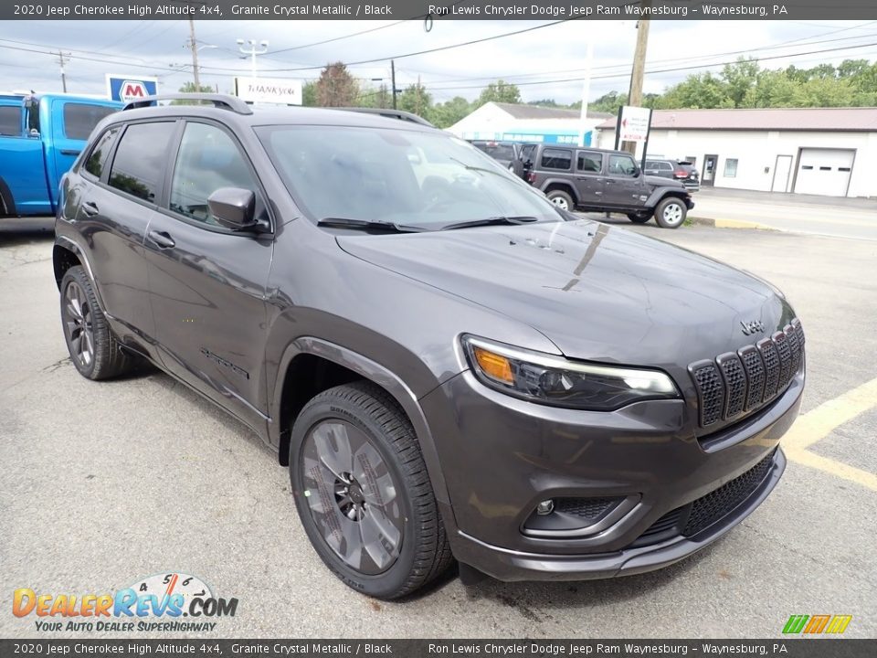 2020 Jeep Cherokee High Altitude 4x4 Granite Crystal Metallic / Black Photo #7