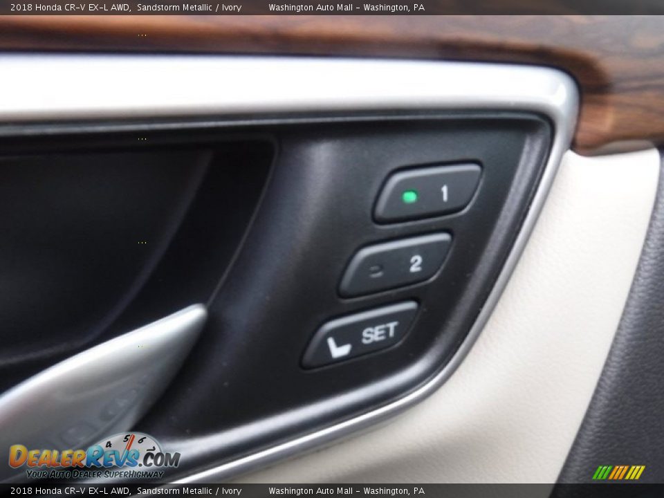 2018 Honda CR-V EX-L AWD Sandstorm Metallic / Ivory Photo #14