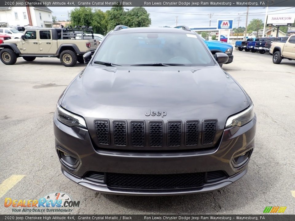 2020 Jeep Cherokee High Altitude 4x4 Granite Crystal Metallic / Black Photo #8