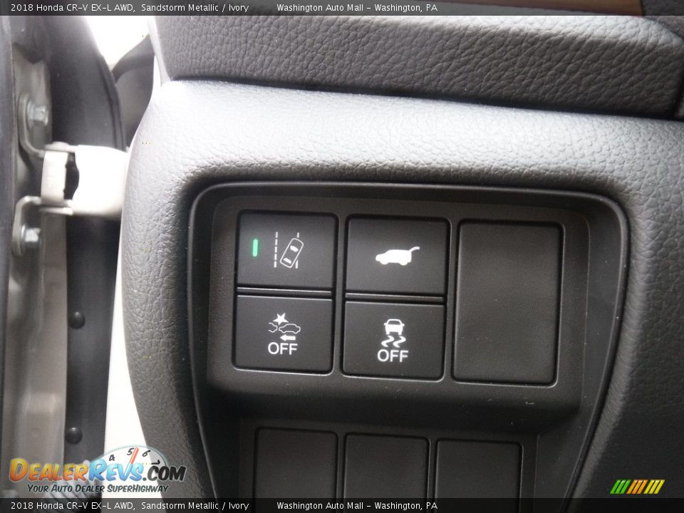 2018 Honda CR-V EX-L AWD Sandstorm Metallic / Ivory Photo #16